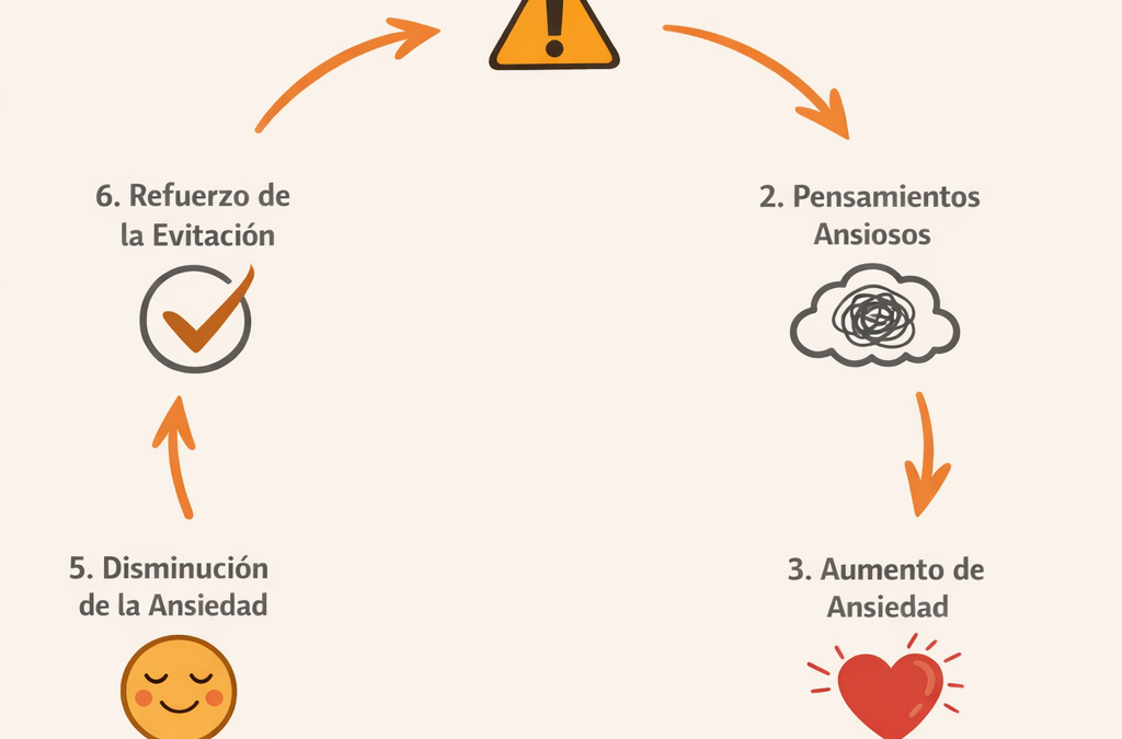¿Por qué evitar el miedo mantiene la fobia? Entender el círculo que la perpetúa